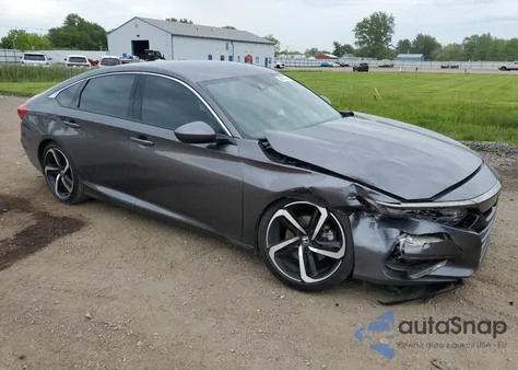 2019 Honda Accord Sport из США, поврежденный, VIN 1HGCV1E34KA036652